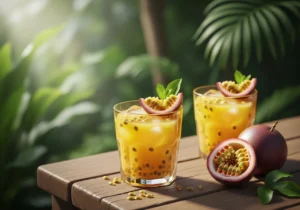 Read more about the article Passion fruit juice: intense tropical flavor for commercial use