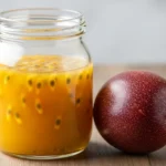 Concentrated passion fruit juice for the food industry