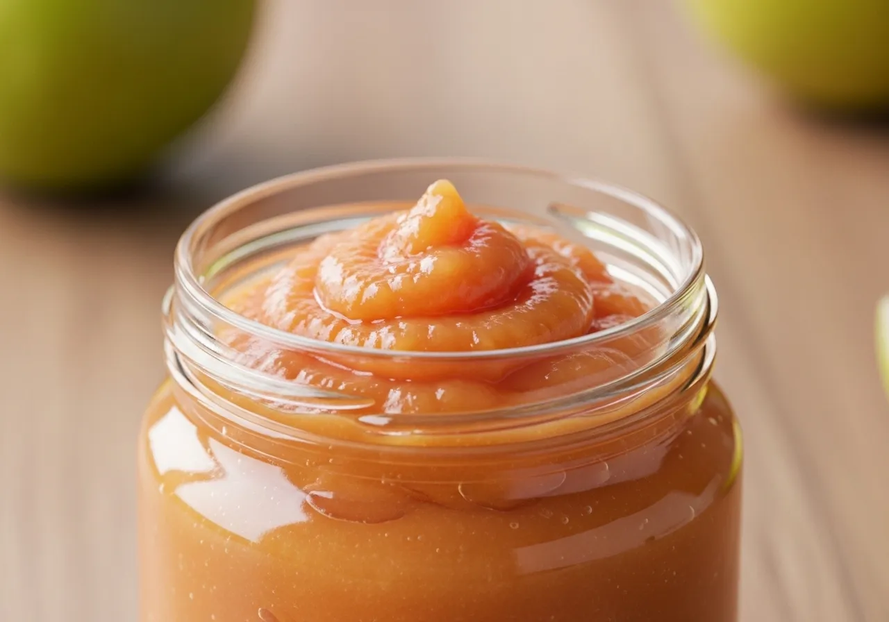 Frasco de puré de guayaba