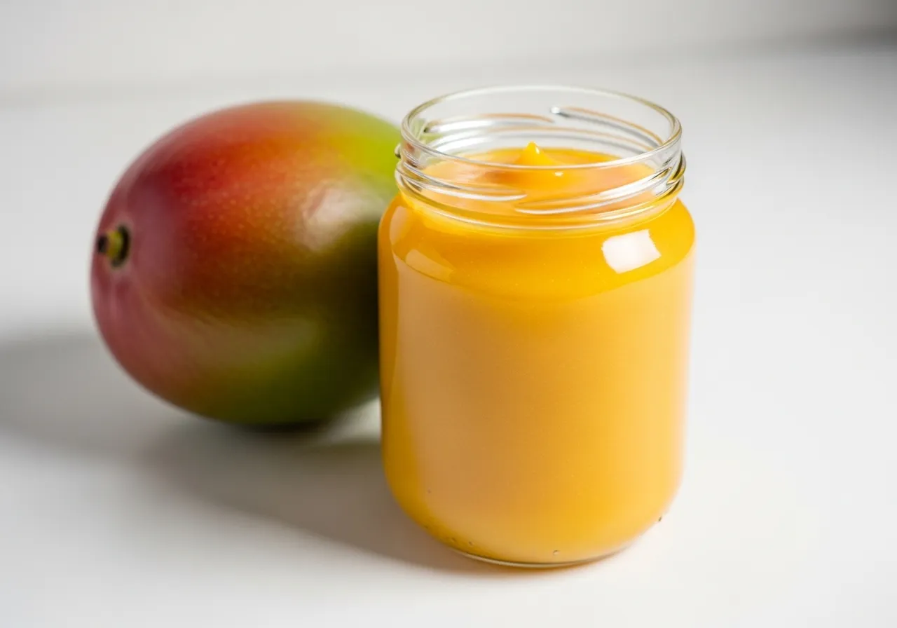 Puré de mango para helados