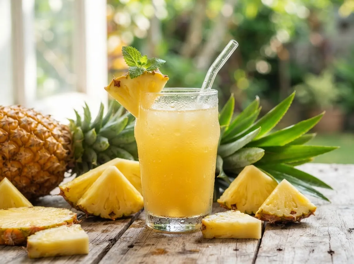 Jugo de piña no a partir de concentrado