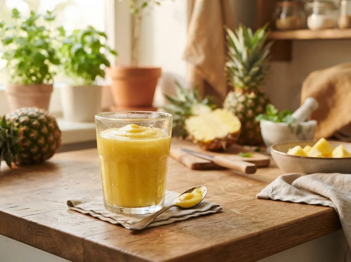 En este momento estás viendo Puré de piña para bebidas: la ficha técnica que decide su formulación